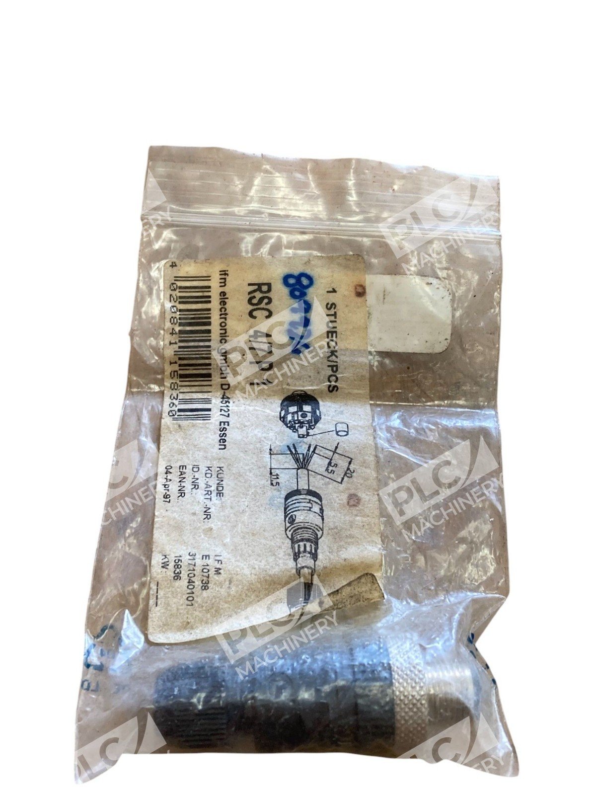 IFM ELECTRONIC RSC 4/7P1 CONNECTOR - Image 6