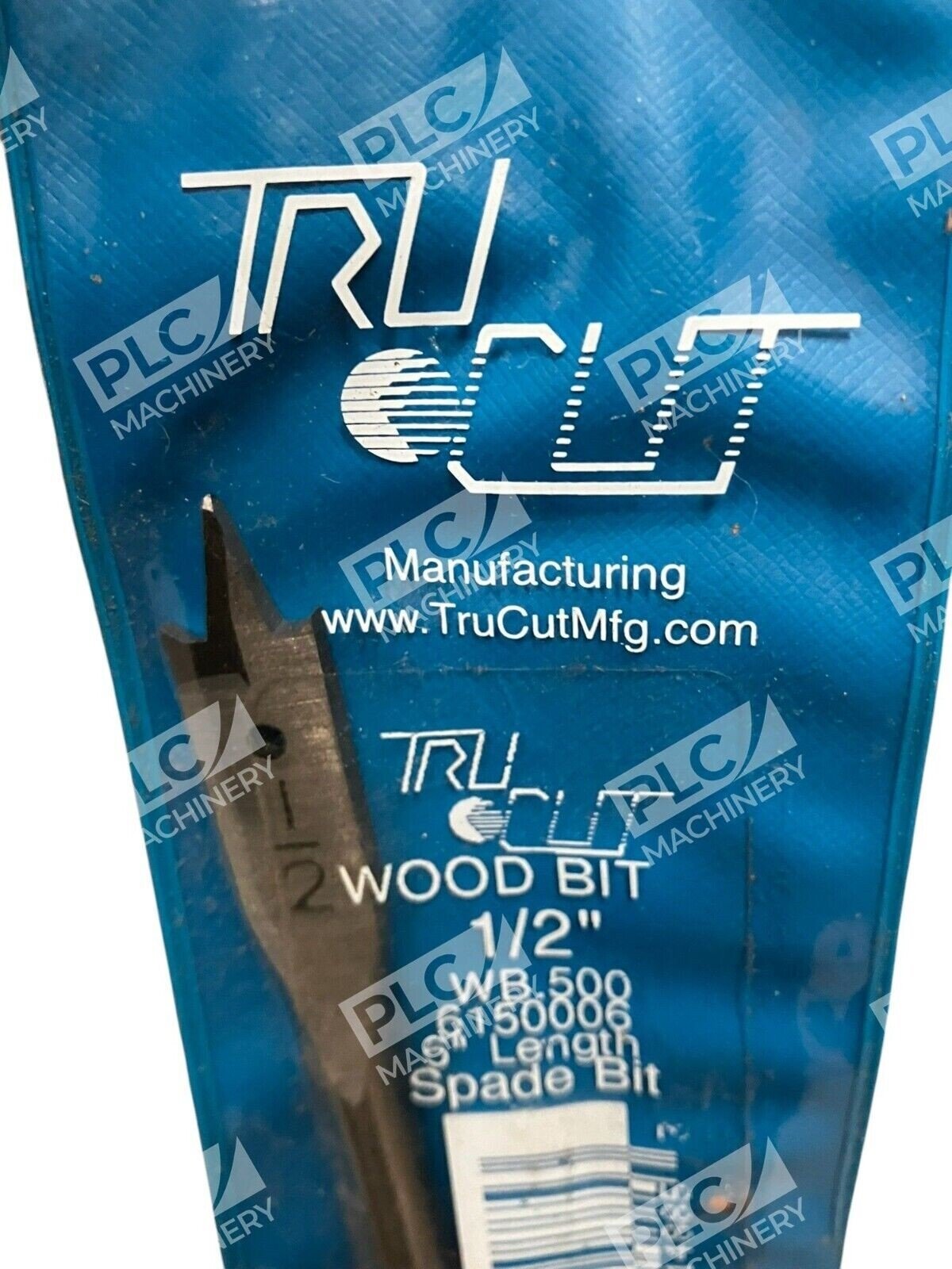 Tru Cut 6150006 1/2" 6" Spade Wood Bit WB.500 - Image 2