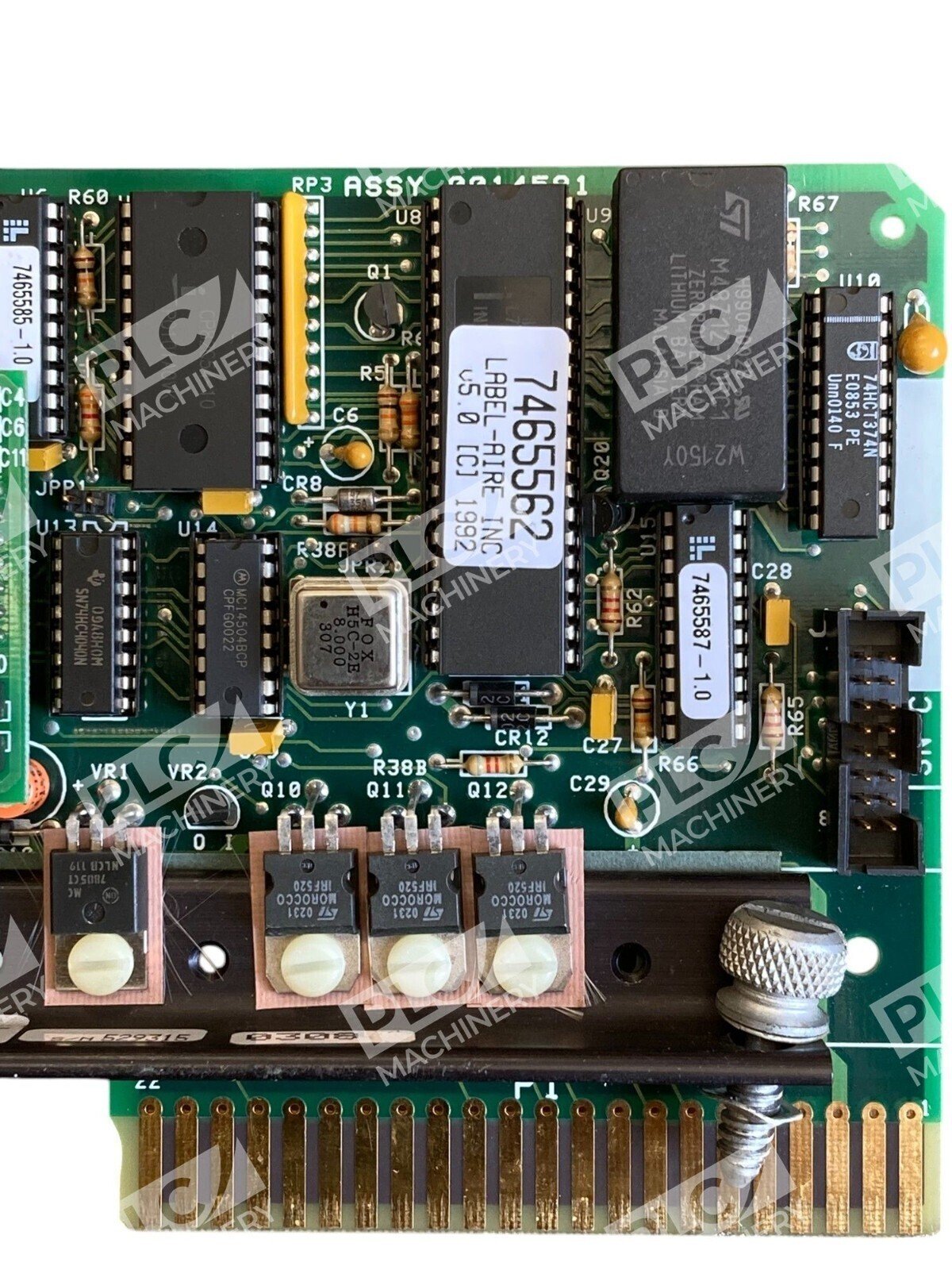 Label Aire PCB 001458-2 40D4159A Micro Control Card Assy 0014581 Ver B - Image 2