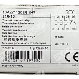 ABB T16-10 Thermal Overload Relay 1SAZ711201R1043