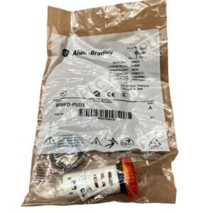 Allen Bradley 800FD-P0D3 /A Amber Pilot Light New In Box