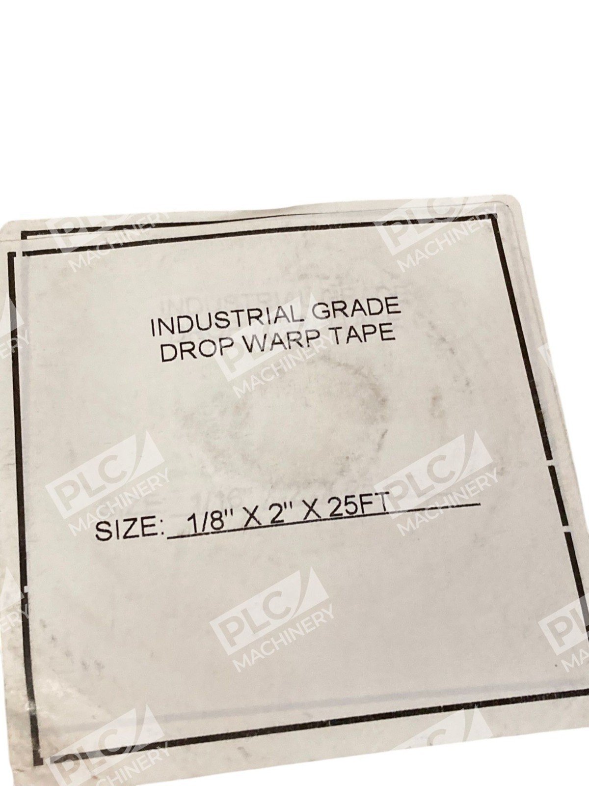Industrial Grade 1/8"X2"X25Ft Drop Warp Tape - Image 2