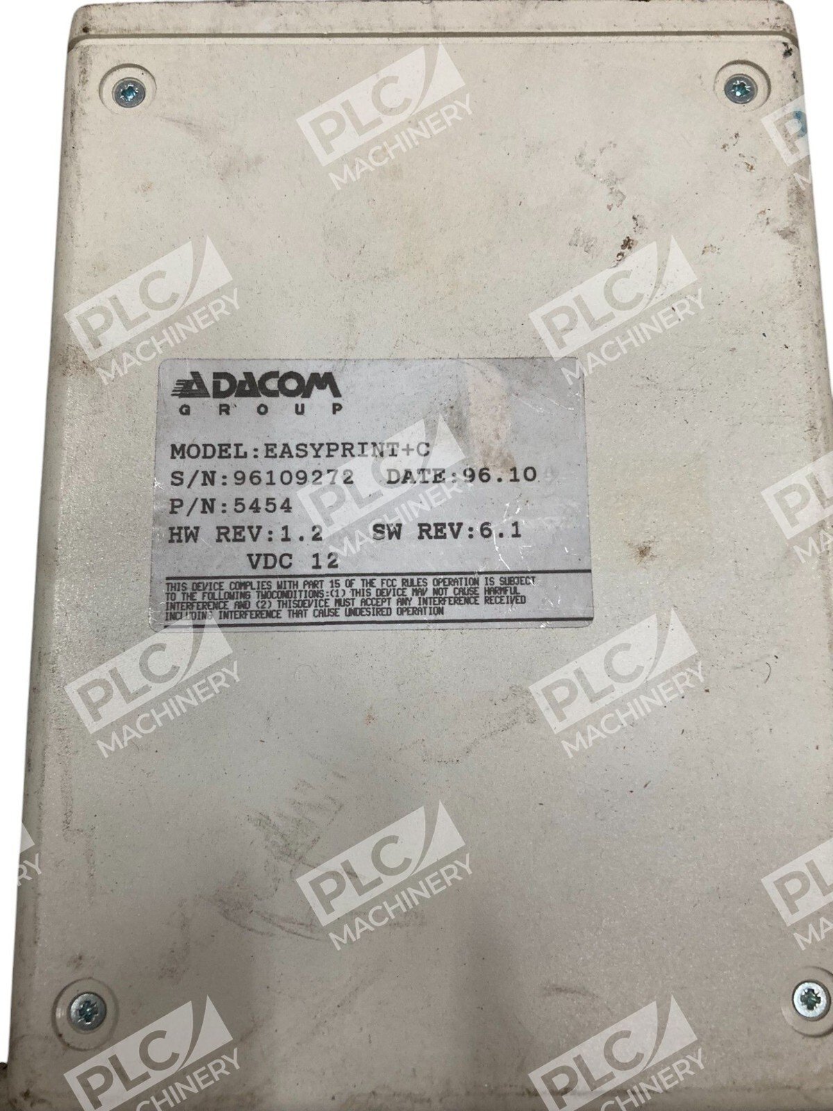 Adacom EASYPRINT+C Control Box 5454 - Image 2