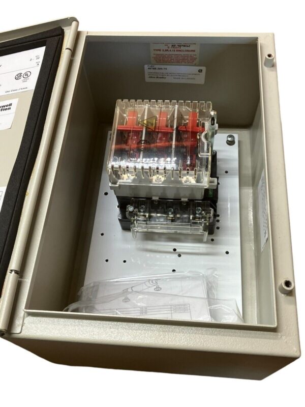 Allen Bradley 194R-FJ030P3 /A IEC Enclosed Disconnect Switch 30A 690V - Image 4