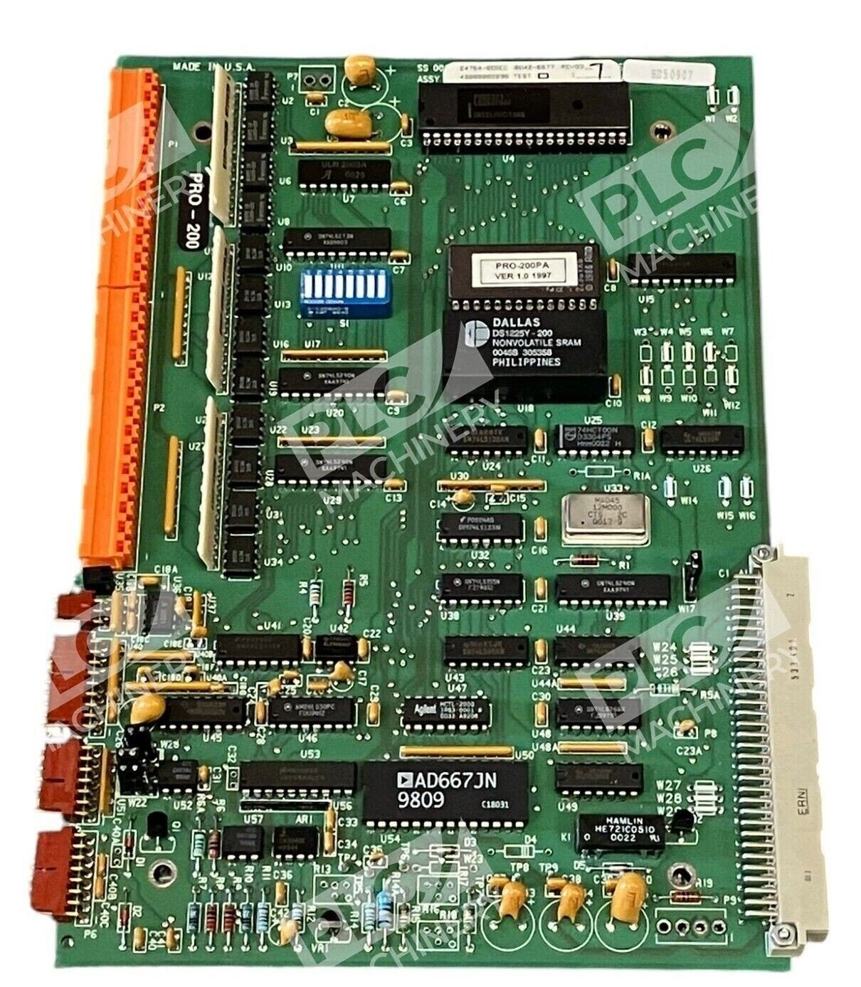 ABB 24764-0ESEC 0016-6496 Rev B PC Board Module AW0016-6496 Rev B