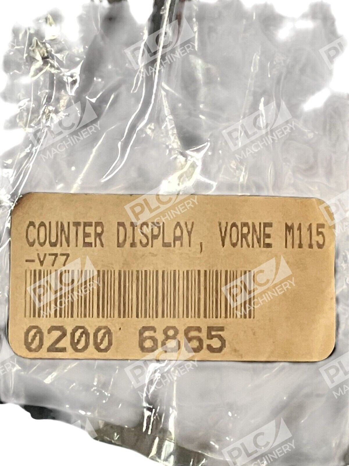 Vorne M115/V77-0 Rev 10 DF6001455 0200 6865 4 Digit Display Counter M115-V77 - Image 5