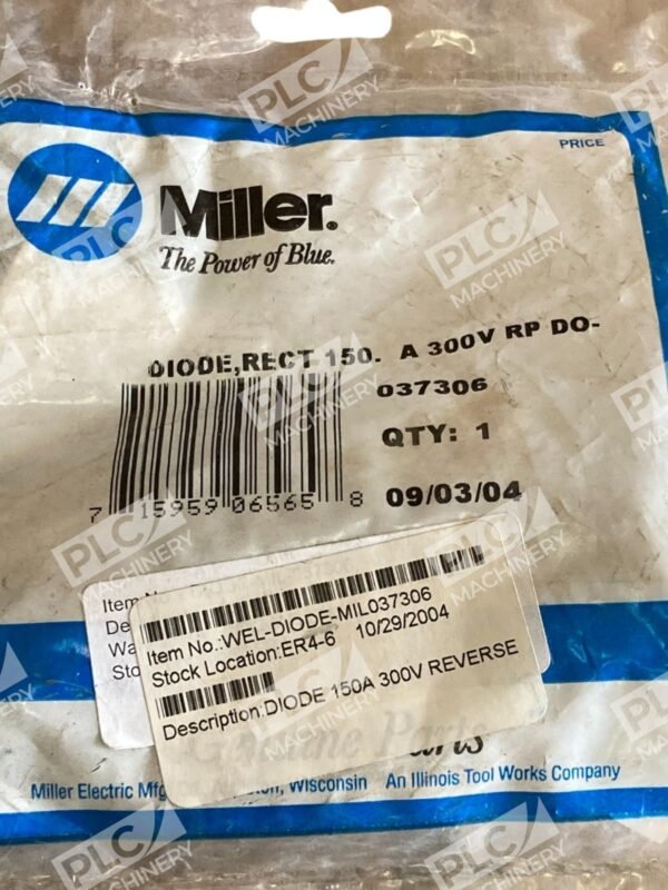 Miller MIL037306 150A 300V RP DO Diode Rectifier 037306 - Image 2