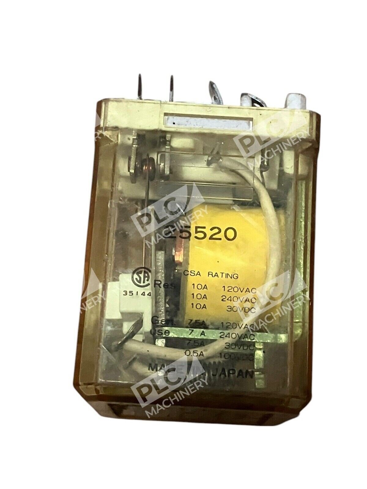 IDEC 10A 120VAC Plug-In Relay RR2BA-UAC120V - Image 2