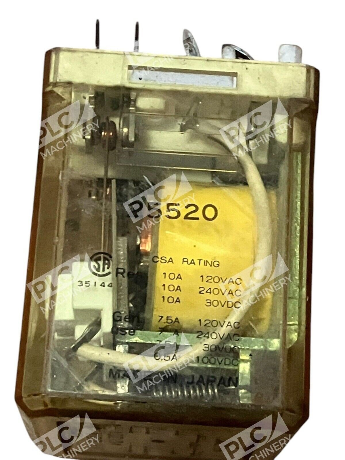IDEC 10A 120VAC Plug-In Relay RR2BA-UAC120V - Image 3