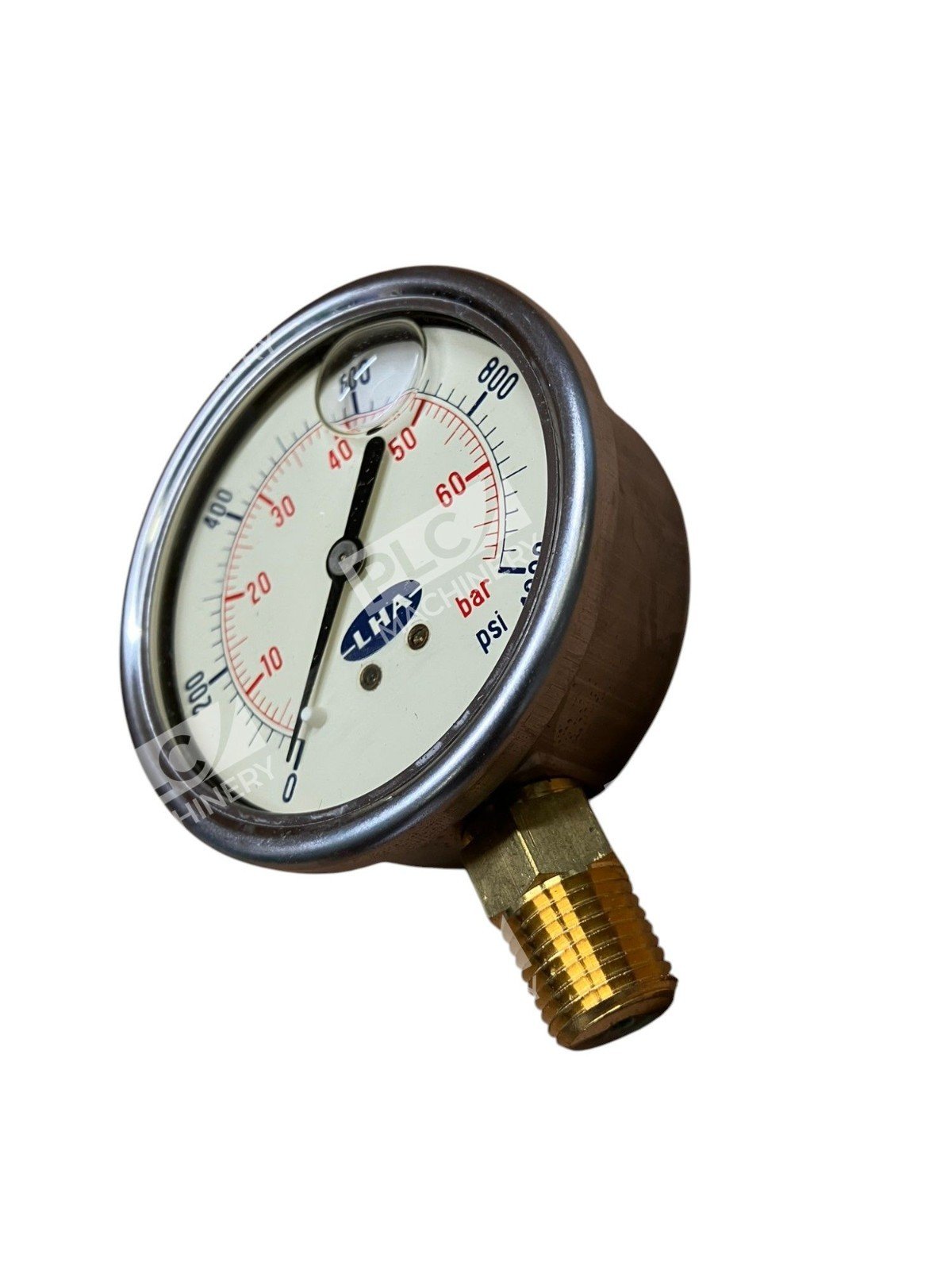Hydrotech Inc 0-1000PSI/BAR LHA Gauge PGL-A-63-N-B-1000-S - Image 5