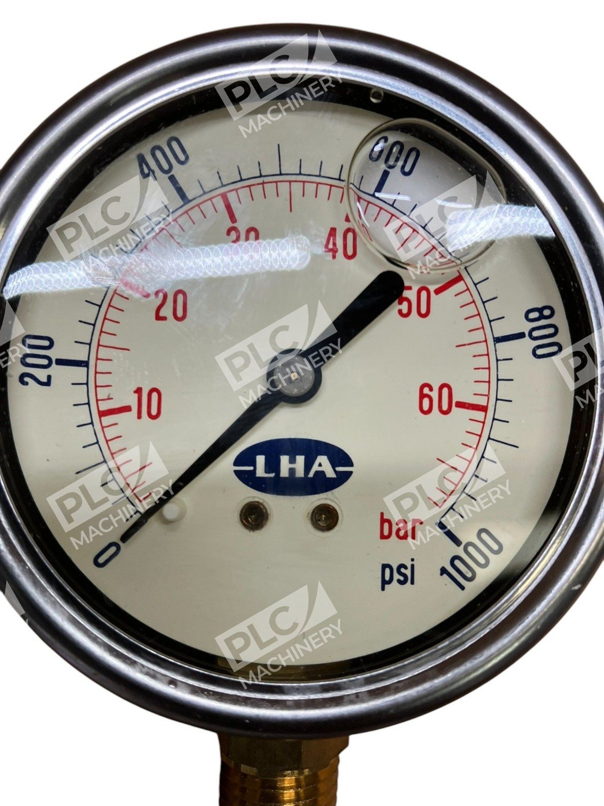 Hydrotech Inc 0-1000PSI/BAR LHA Gauge PGL-A-63-N-B-1000-S - Image 7