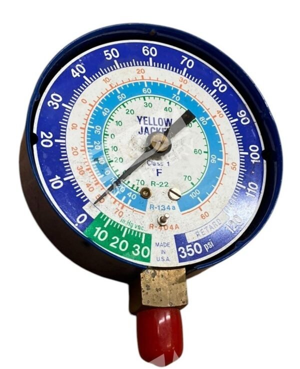 Yellow Jacket Class 1 R-22 R-134a R-404A 350PSI Pressure Gauge 415658