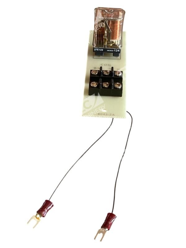 27E128 Relay Socket W/ 24VDC R10-E1-W2-V700 Relay W/ PCB Circuit Board 8045-2A