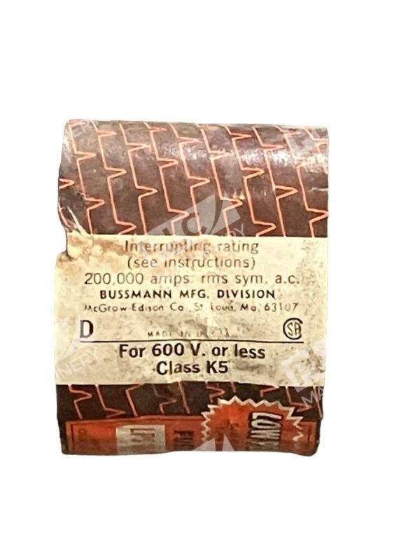 Bussmann Low-Peak LPS300 300 Amp Dual Element Time Delay (lot of 2) - Image 3