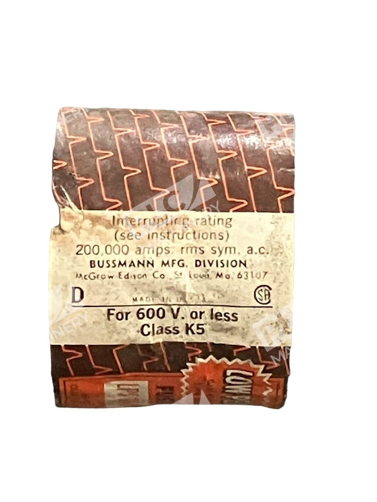 Bussmann Low-Peak LPS300 300 Amp Dual Element Time Delay (lot of 2) - Image 3