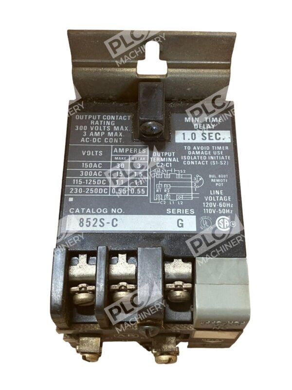 Allen Bradley 852S-C /G Solid State Timing Relay Used - Image 2