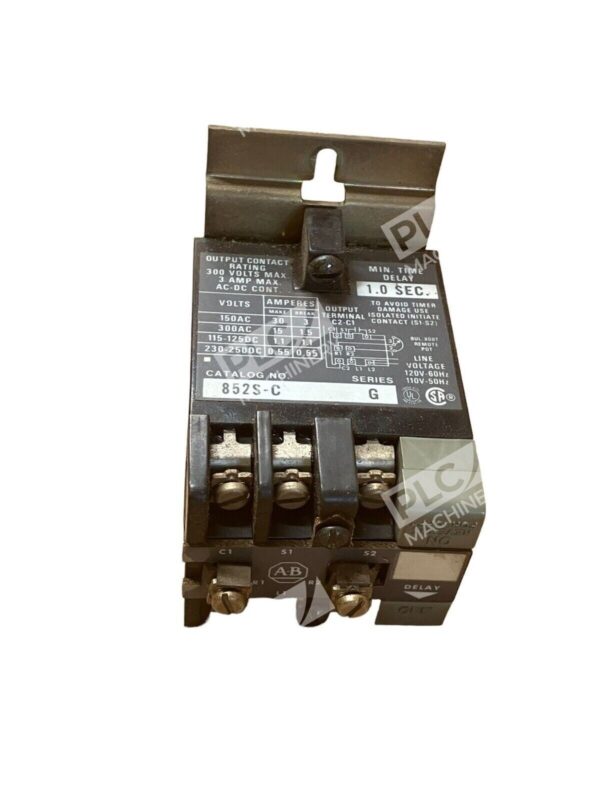 Allen Bradley 852S-C /G Solid State Timing Relay Used - Image 3