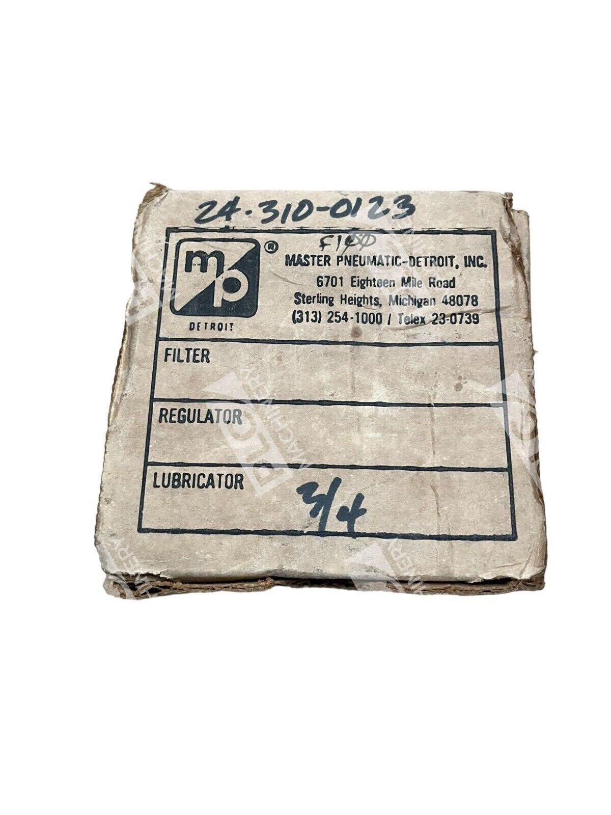 Master Pneumatic F100 Pneumatic Filter 2720278