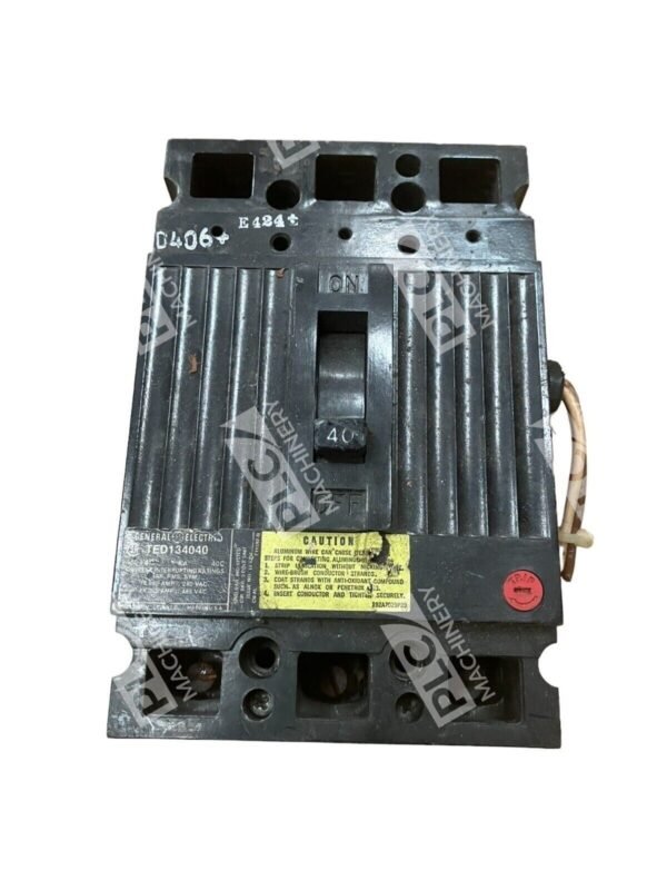 General Electric TED134040 Circuit Breaker 40A 480VAC