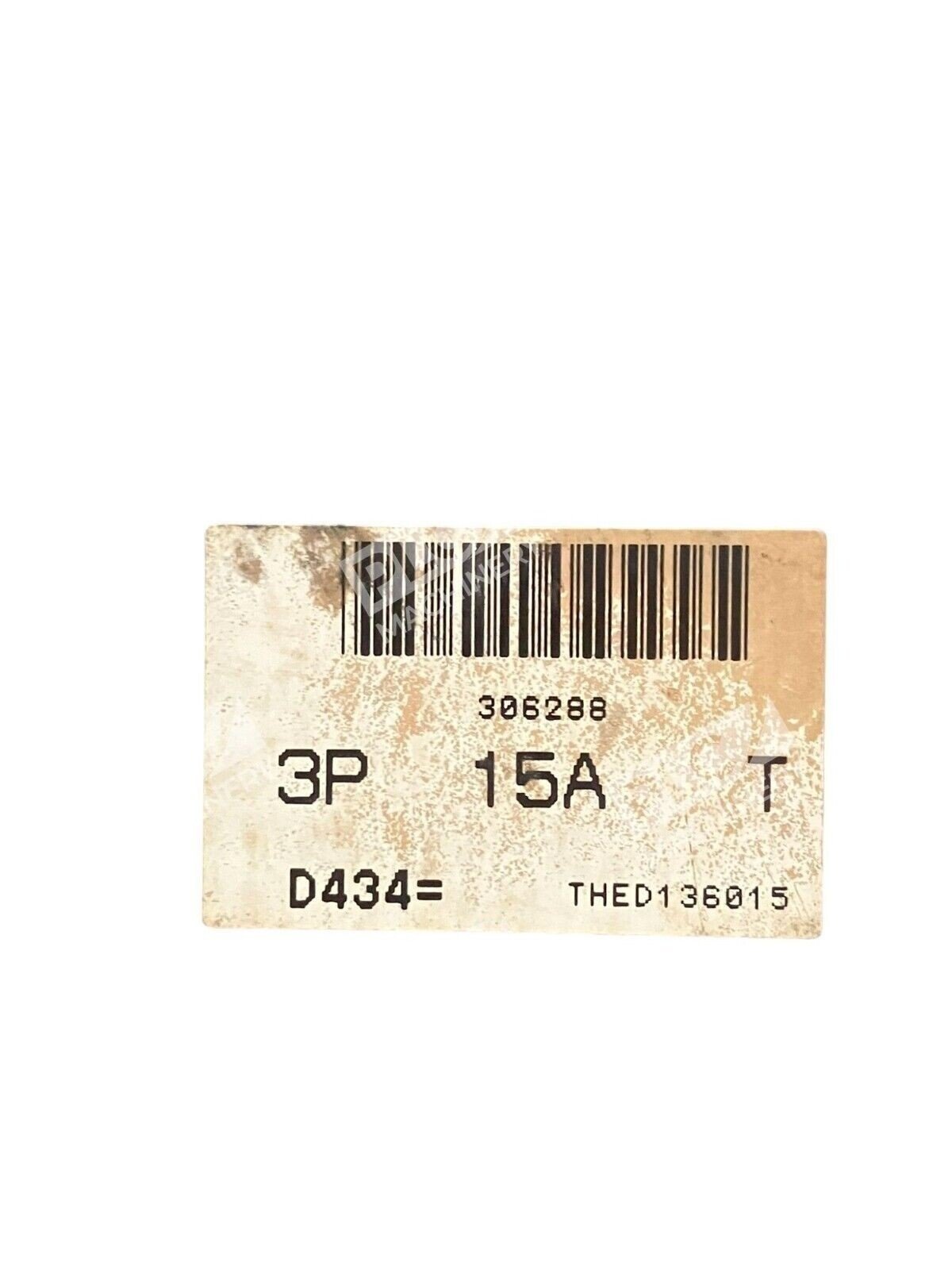 General Electric THED136015 Hi-Break Circuit Breaker 15A 600VAC 250VDC 3 Pole - Image 5