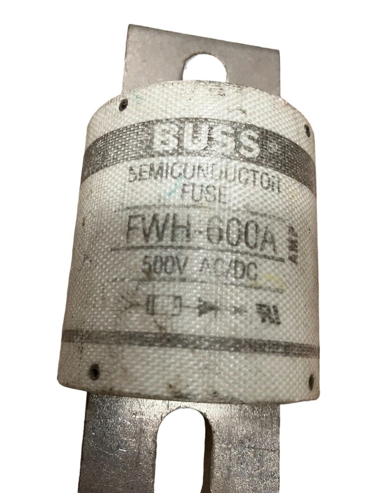Buss FWH-600A Semiconductor Fuse 600A 500V AC/DC - Image 2