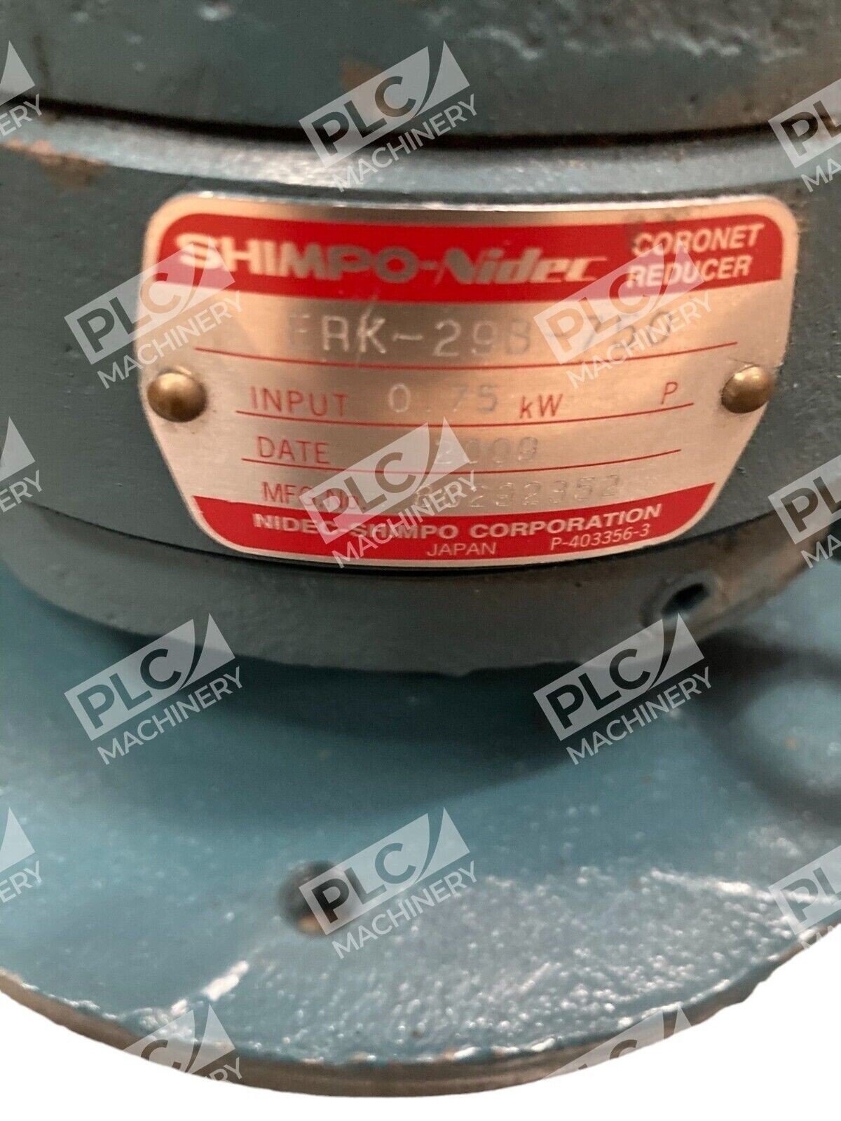 Shimpo Nidec ERK-29B-750 - Image 2