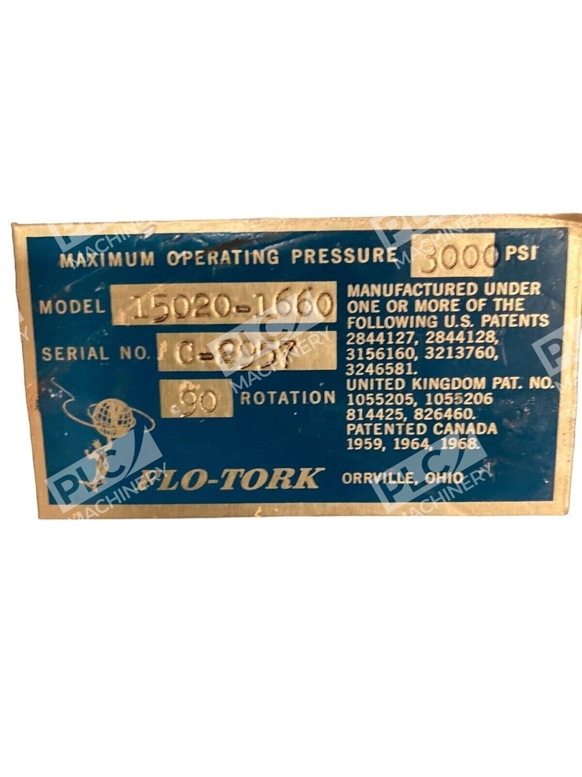 Flo-Tork 15020-1660 3000PSI 90Rotation - Image 2