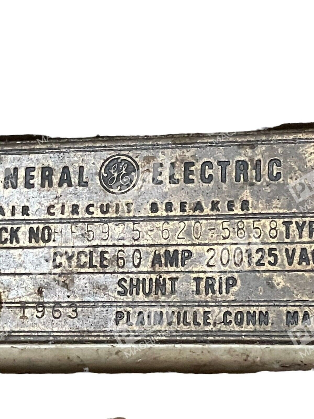 General Electric TN231200 Air Circuit Breaker 200A 60Hz 125VAC HF5925-620-5858 - Image 4