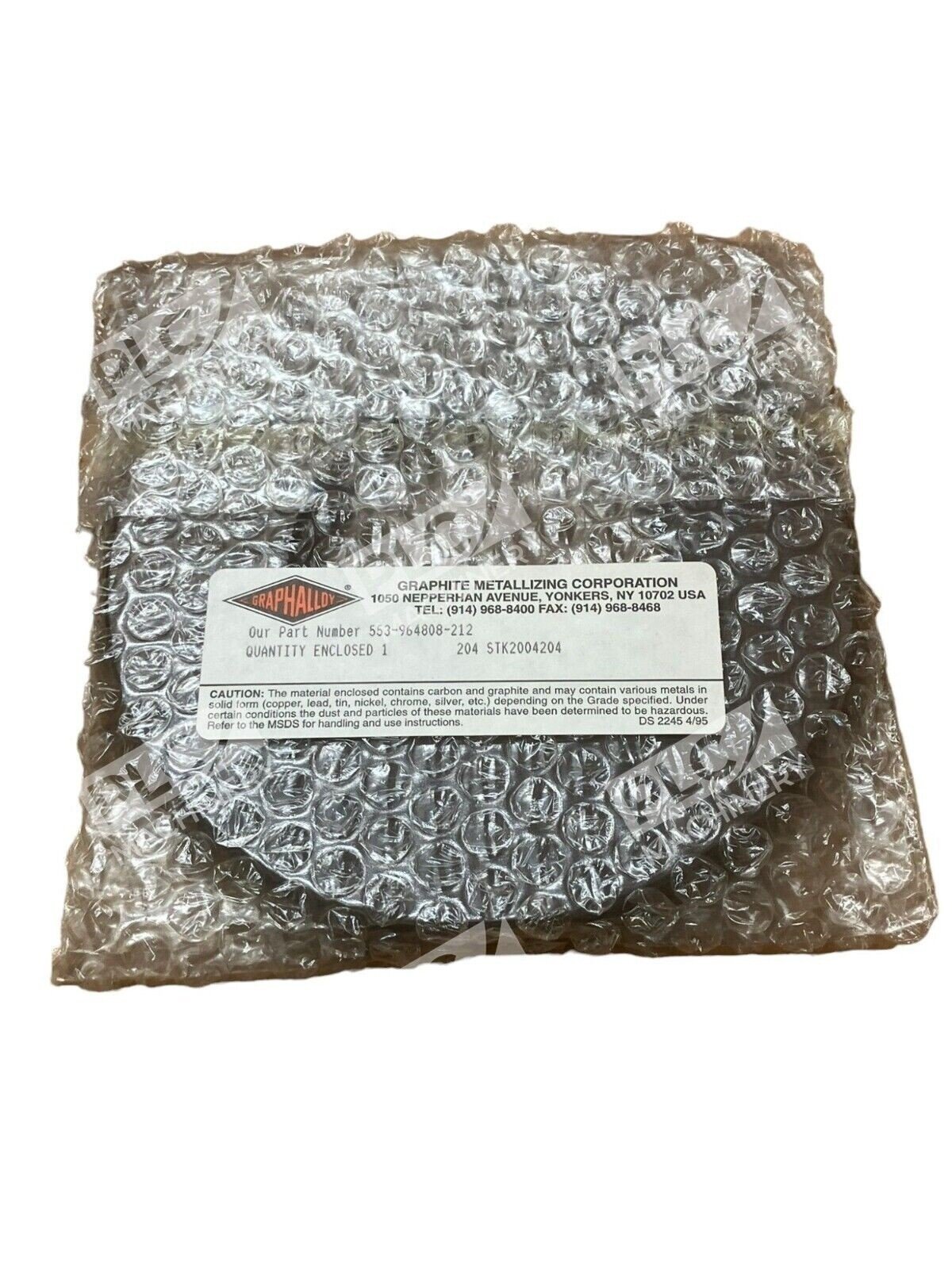 Graphalloy 553-964808-212 Graphite Metallizing Co