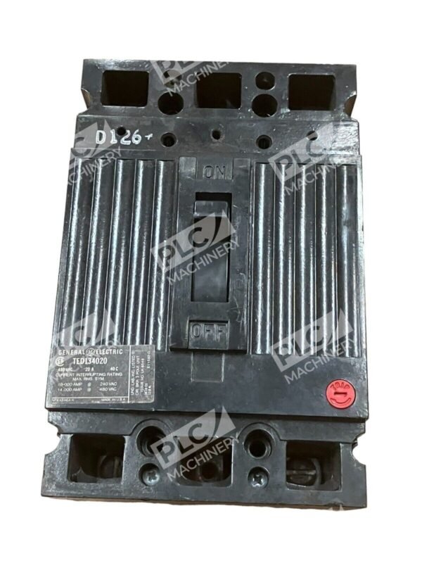 General Electric TED134020 Circuit Breaker 20A 480VAC