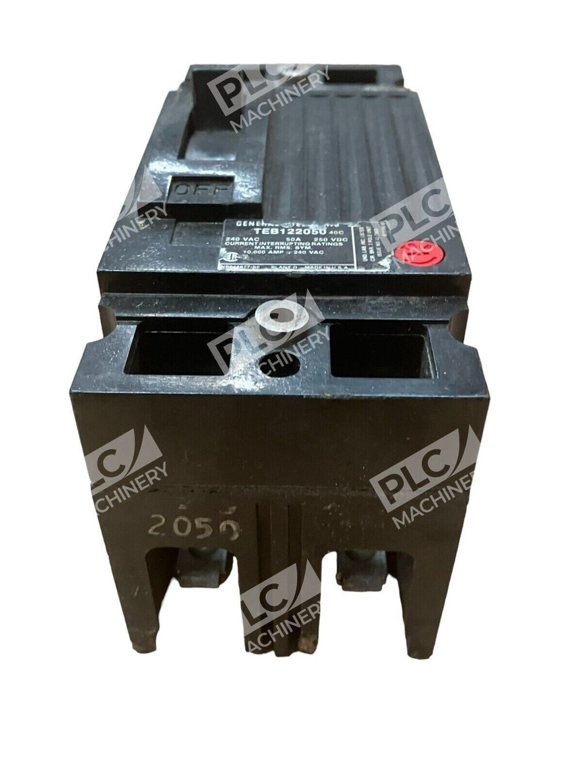 General Electric TEB122050 Circuit Breaker 50A 240VAC 250VDC - Image 2