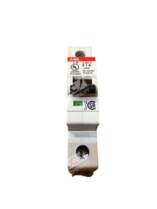 ABB S201UK1A 1 Pole Circuit Breaker 1A