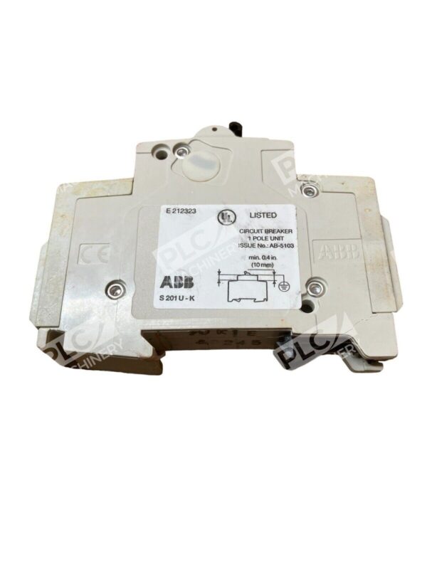 ABB S201UK1A 1 Pole Circuit Breaker 1A - Image 2
