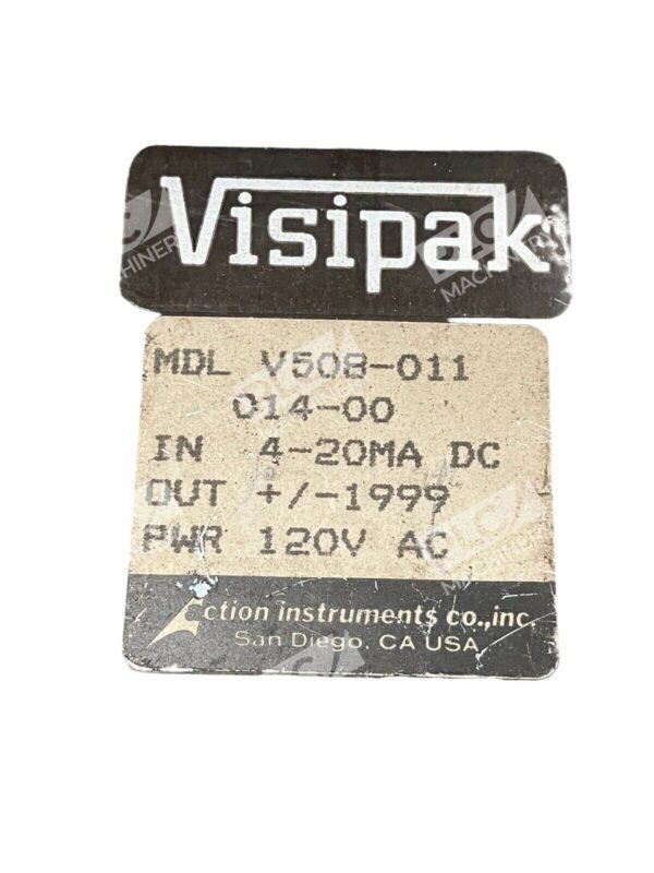 Action Instruments V508-011-014-00 In 4-20MA DC Out +/-1999 120VAC - Image 5