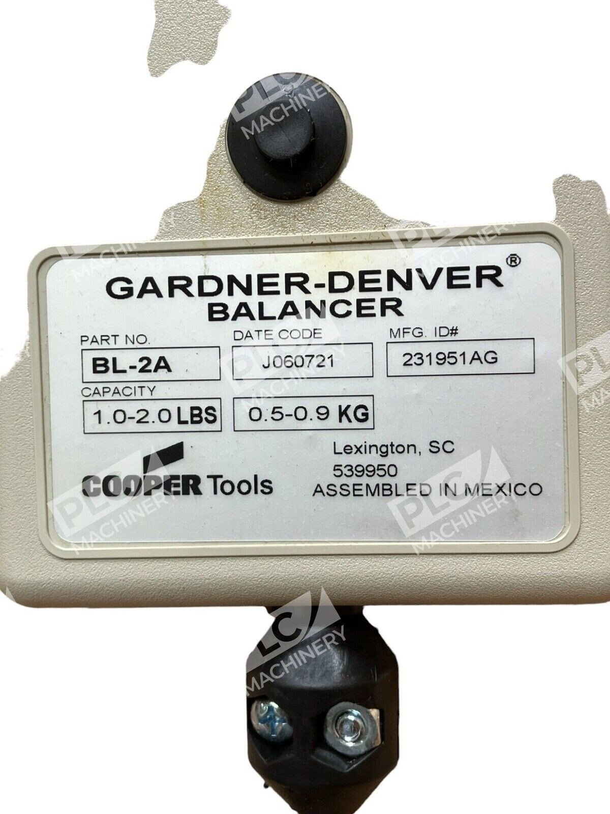 Gardner Denver Balancer BL-2A - Image 3