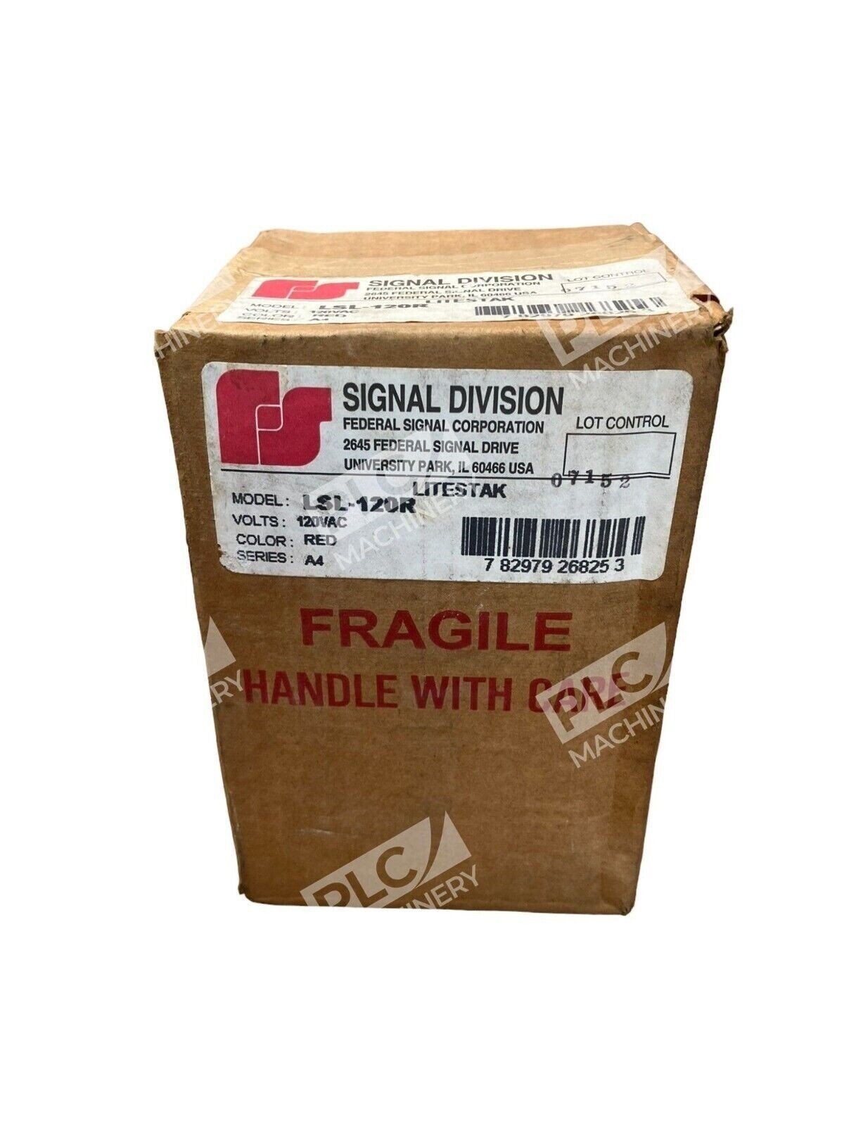 Federal Signal LSL-120R /A4 120VAC Red Litestak - Image 3