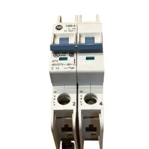 Allen Bradley 1489-A2D010 /A 2 Pole Circuit Breaker 1A