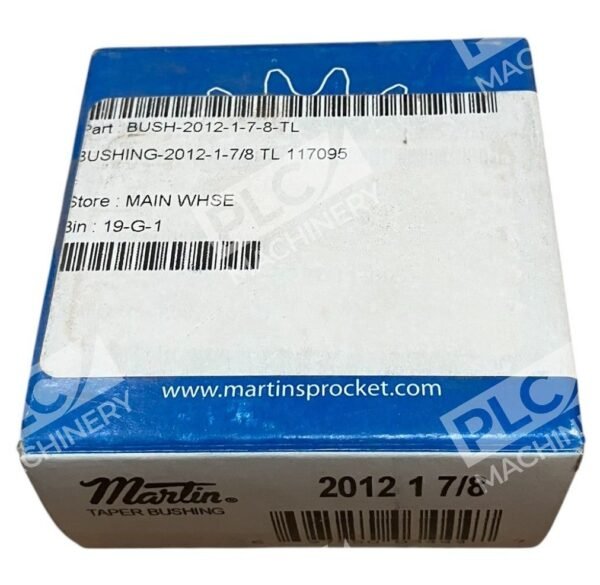 Martin Coupling 2012-1-7/8 Taper Bushing 2012 1 7/8