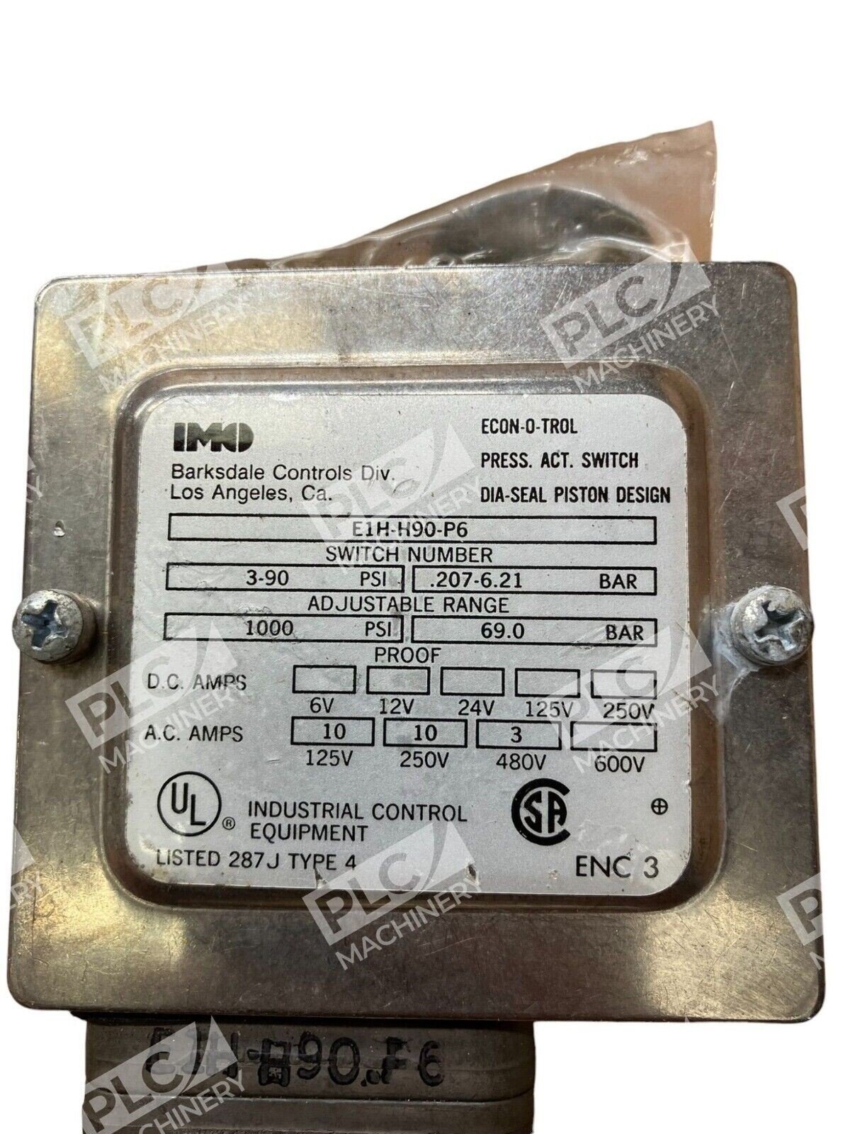 Industrial Control Equipment E1H-H90-P6 - Image 2