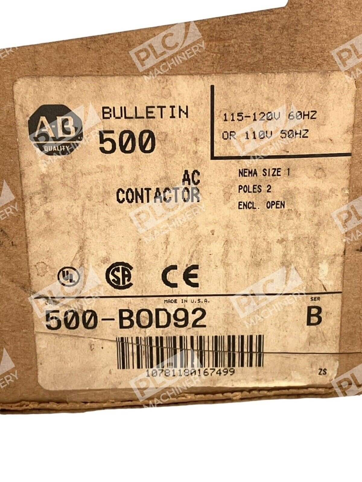 Allen Bradley 500-BOD92 /B - Image 2