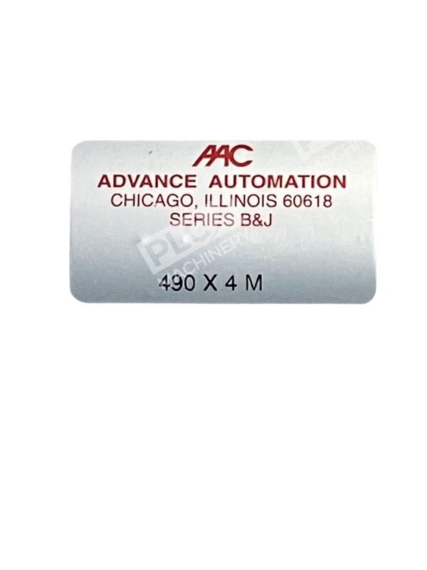 Advanced Automation Chicago AAC 490X4M Pneumatic Cylinder - Image 2