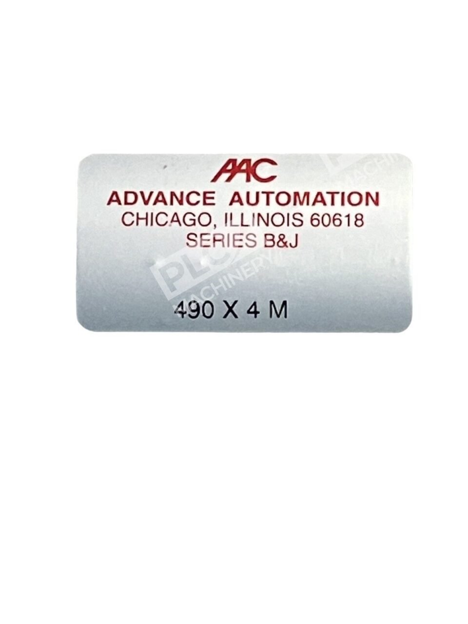 Advanced Automation Chicago AAC 490X4M Pneumatic Cylinder - Image 2