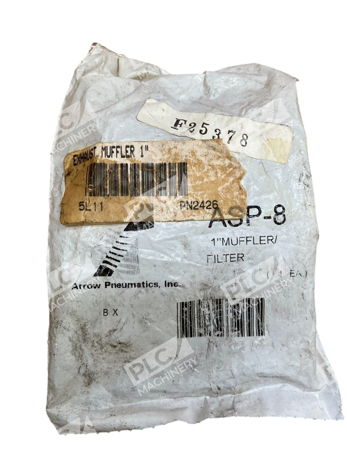 Arrow Pneumatics PN2426 1" Muffler Filter ASP-8