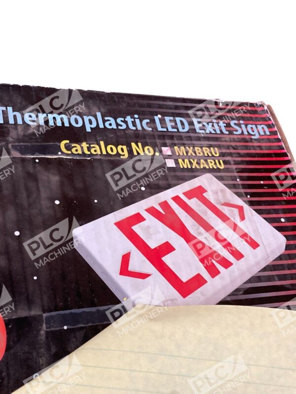 Mule MX Series Damp Location Rated Exit Sign MXBRU - Image 7