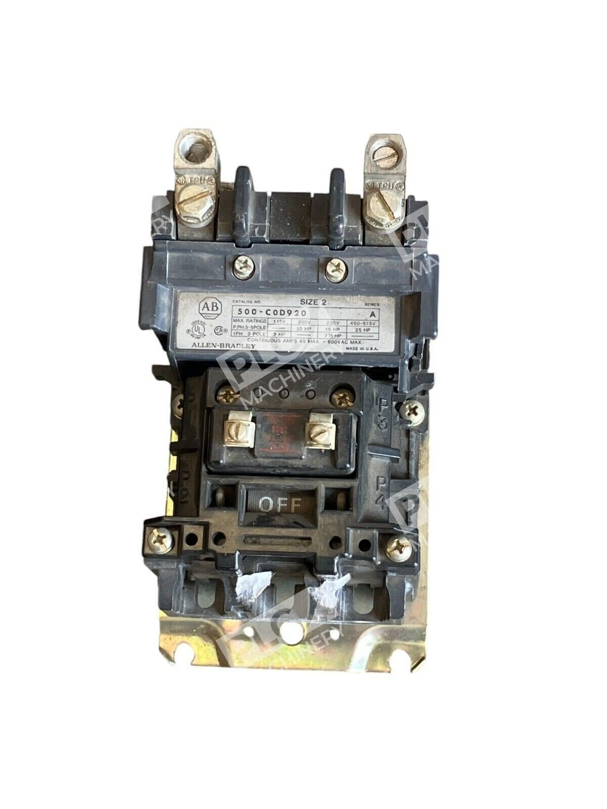 Allen Bradley 500-C0D920 /A