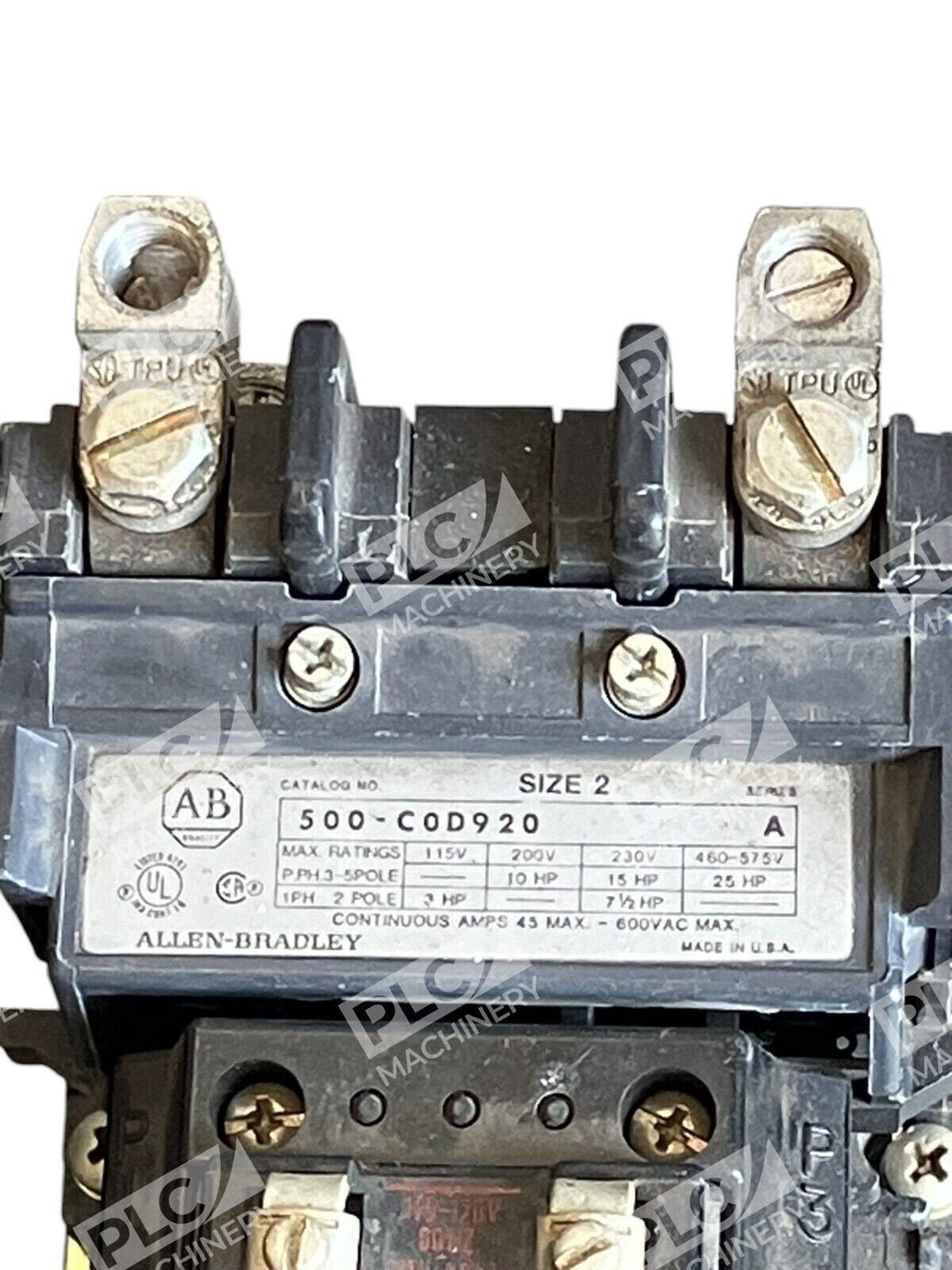 Allen Bradley 500-C0D920 /A - Image 2