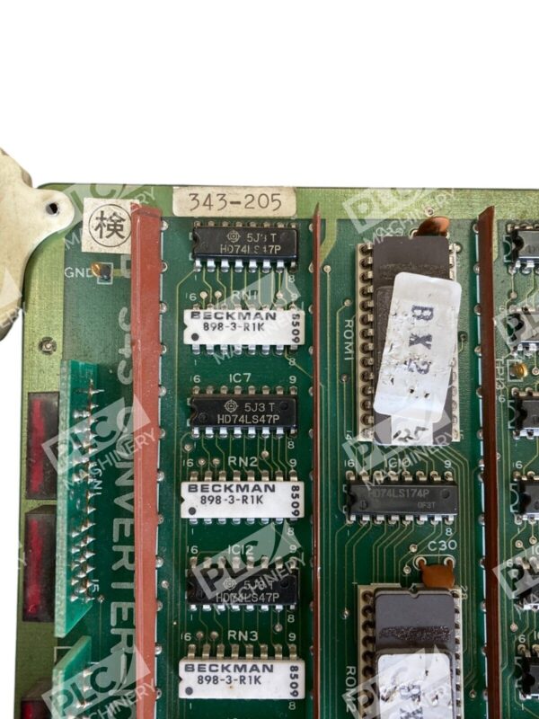 Kirin Brewery B 343 Converter-IO Circuit Board KB-3036 - Image 3