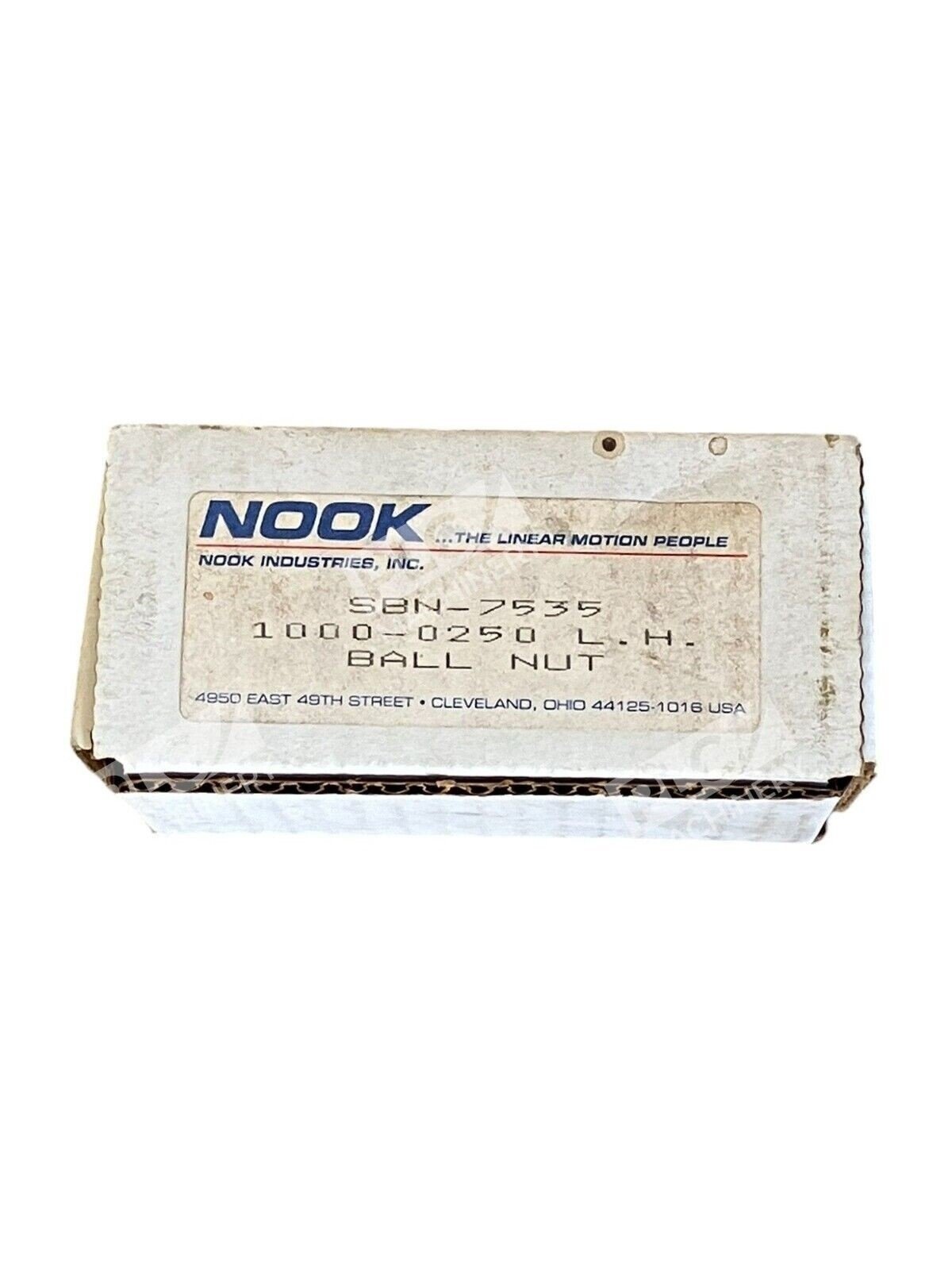 Nook Industries SBN-7535 1000-0250 L.H. Ball Nut