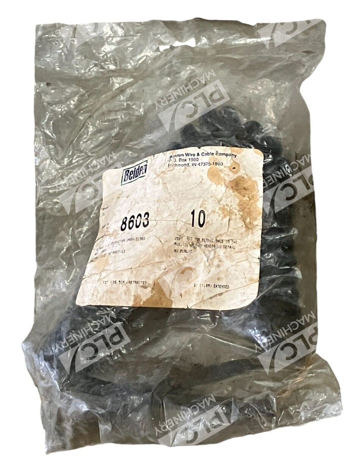 Belden 8603 10 6' 1.8M 12"