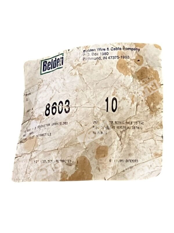 Belden 8603 10 6' 1.8M 12" - Image 2